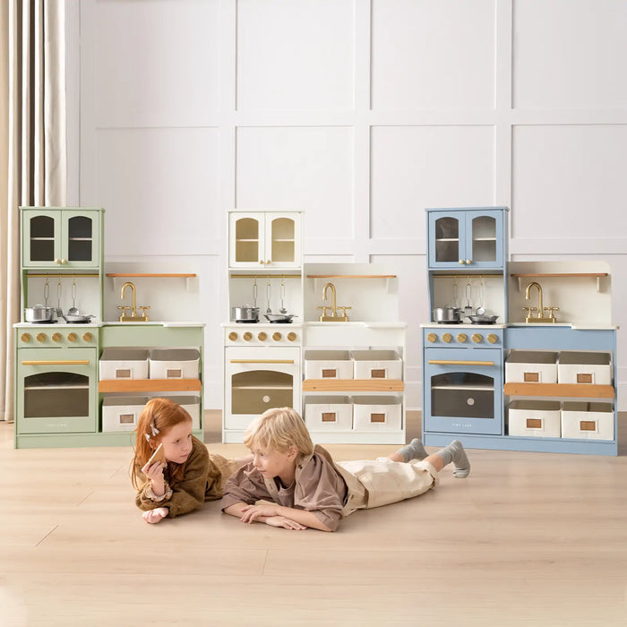Shop Tiny Land Serenity Wooden Kitchen, Green at GoodBuy Gear