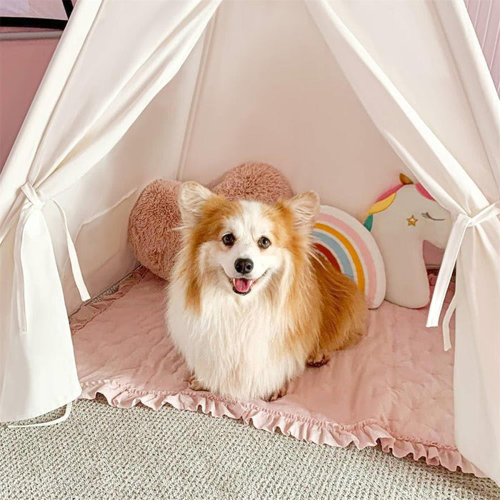 Shop Tiny Land Indoor Play Tent with Floor Mat at GoodBuy Gear