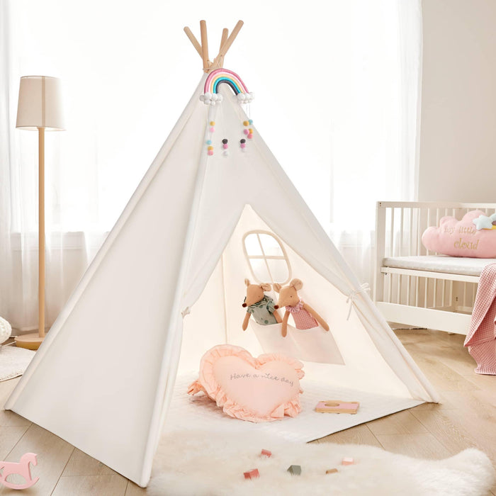 Shop Tiny Land Indoor Play Tent with Floor Mat at GoodBuy Gear