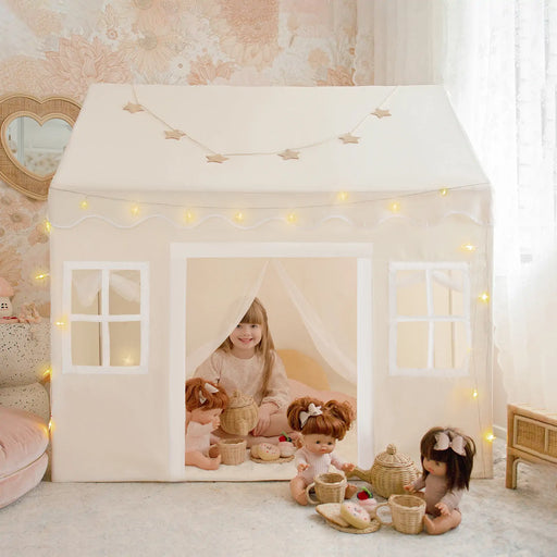Shop Tiny Land Playhouse Tent, Natural Cream at GoodBuy Gear