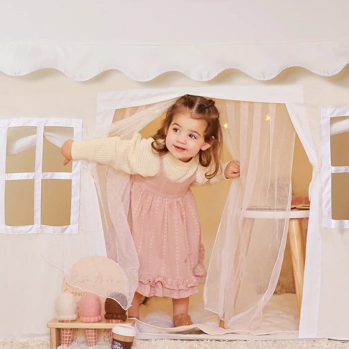 Shop Tiny Land Playhouse Tent, Natural Cream at GoodBuy Gear