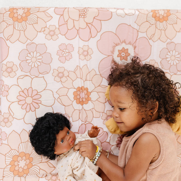 Toki Kids Blooms Organic Cotton Mat
