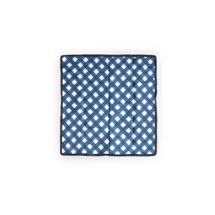 Shop Little Unicorn Outdoor Blanket, Navy Plaid at GoodBuy Gear