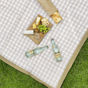 Shop Little Unicorn Outdoor Blanket, Beige Buffalo Check at GoodBuy Gear