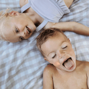 Shop Little Unicorn Outdoor Blanket, Beige Buffalo Check at GoodBuy Gear