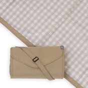 Shop Little Unicorn Outdoor Blanket, Beige Buffalo Check at GoodBuy Gear