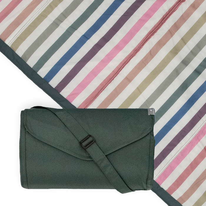 Shop Little Unicorn Outdoor Blanket, Chroma Rugby Stripe at GoodBuy Gear