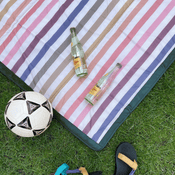 Shop Little Unicorn Outdoor Blanket, Chroma Rugby Stripe at GoodBuy Gear