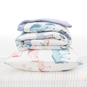 Shop Little Unicorn Cotton Muslin Toddler Bedding 3 Piece Set, Unicorns at GoodBuy Gear