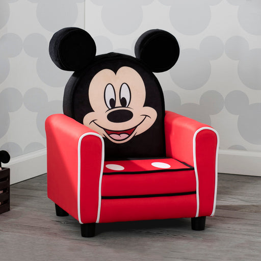 Shop Delta Children Mickey Mouse Figural Upholstered Kids Chair at GoodBuy Gear