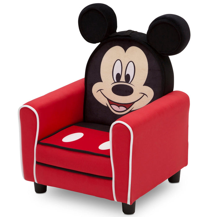 Delta Children Mickey Mouse Figural Upholstered Kids Chair