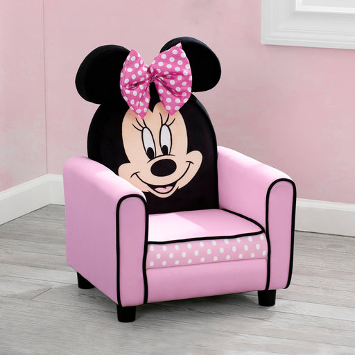 Shop Delta Children Minnie Mouse Figural Upholstered Kids Chair at GoodBuy Gear
