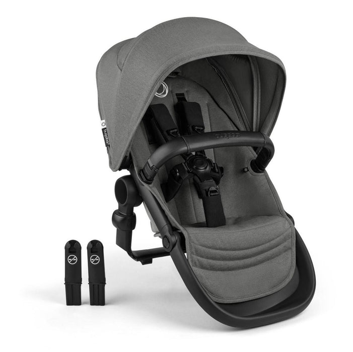 Bugaboo Kangaroo Sibling Seat, Black, Moon Grey, Moon Grey