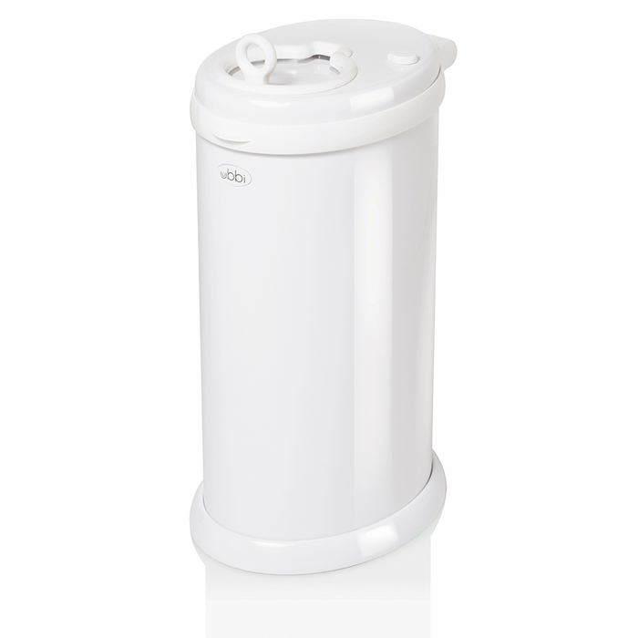 Ubbi Diaper Pail, White
