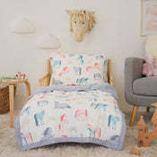 Shop Little Unicorn Cotton Muslin Toddler Bedding 3 Piece Set, Unicorns at GoodBuy Gear