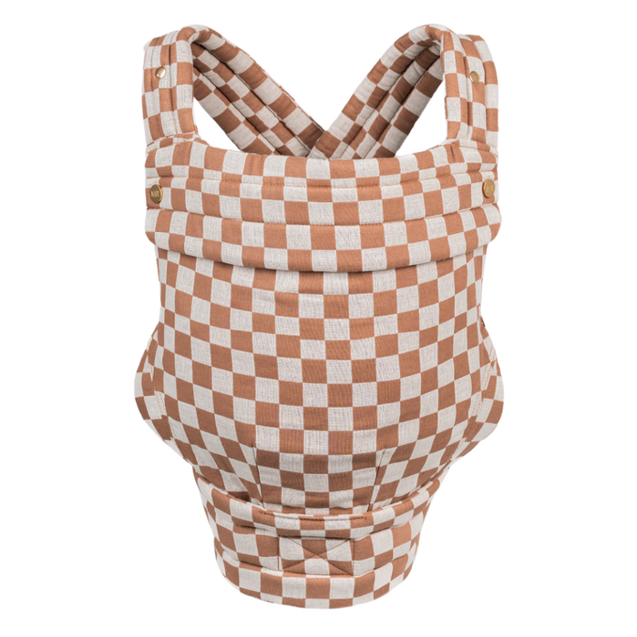 Shop Mabē The Monarch Carrier, Mocha Check at GoodBuy Gear