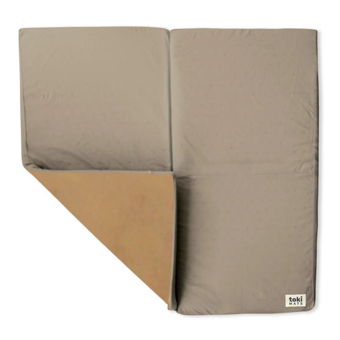 Toki Kids Standard Padded Play Mat 40" x 40", Cloud Sandcastle