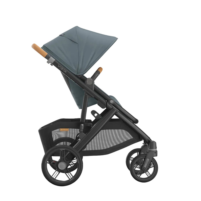 UPPAbaby Vista V3 Stroller, 2025, Dillan (Stone Blue/Carbon Frame)