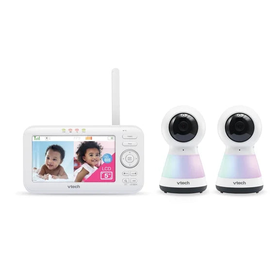 Shop VTech VM5255-2 Video Baby Monitor, 5" LCD display at GoodBuy Gear