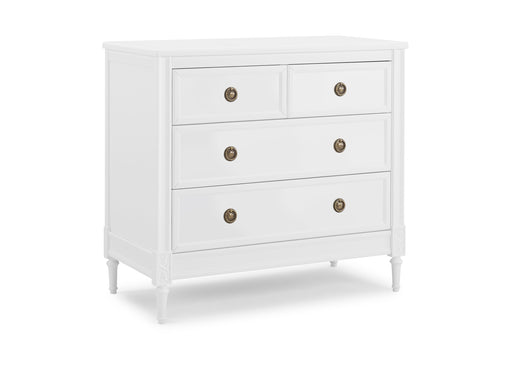 Shop Delta Children Heritage 4 Drawer Dresser with Changing Top and Interlocking Drawers at GoodBuy Gear