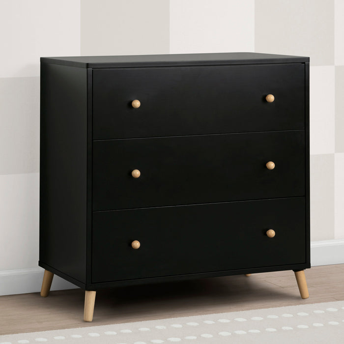 Delta Children Essex 3 Drawer Dresser with Interlocking Drawers