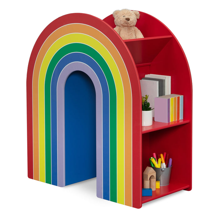 Delta Children Rainbow Bookcase
