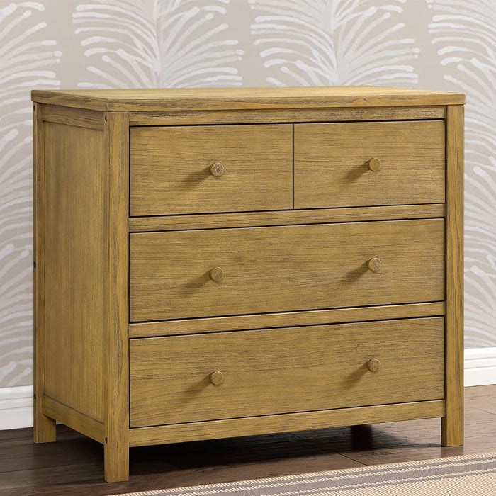 Delta Children Cambridge 3 Drawer Dresser with Interlocking Drawers
