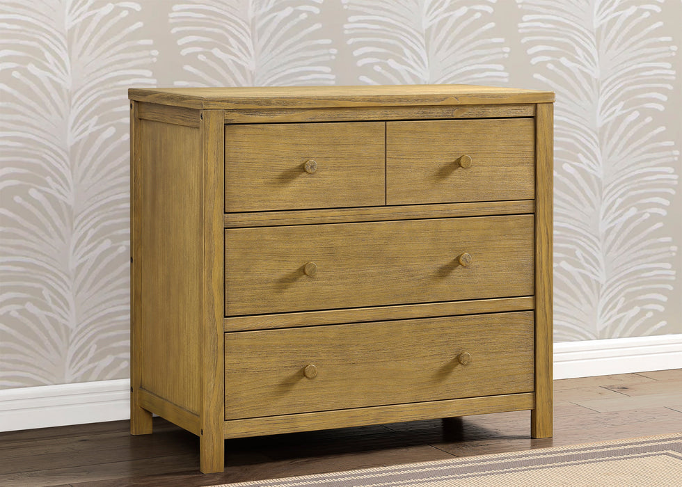 Delta Children Cambridge 3 Drawer Dresser with Interlocking Drawers