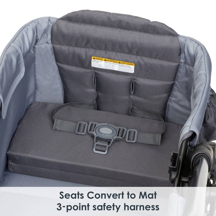 Baby Trend Expedition 2-in-1 Stroller Wagon PLUS, Ultra Marine