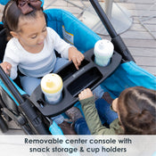 Shop Baby Trend Expedition 2-in-1 PLUS Stroller Wagon, Ultra Marine at GoodBuy Gear