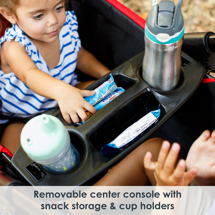 Shop Baby Trend Tour™ 2-in-1 Stroller Wagon, Mars Red at GoodBuy Gear