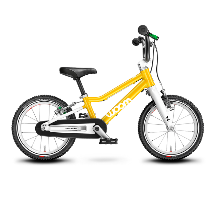 Shop Woom ORIGINAL 2 Bike- 14”, Sunny Yellow at GoodBuy Gear
