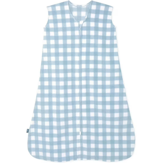 Halo Micro-Fleece SleepSack, Gingham Blue, X-Large