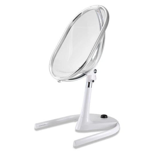 Shop Mima Moon High Chair, White, 2G, Camel at GoodBuy Gear