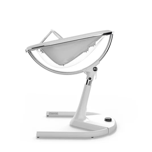 Shop Mima Moon High Chair, White, 2G, Camel at GoodBuy Gear