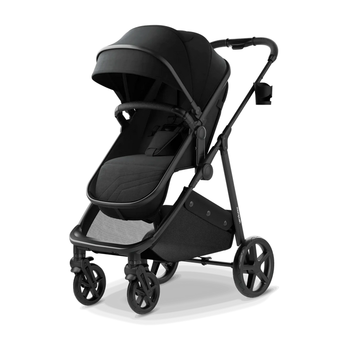 Shop Mompush Wiz Stroller, 2025, Black at GoodBuy Gear