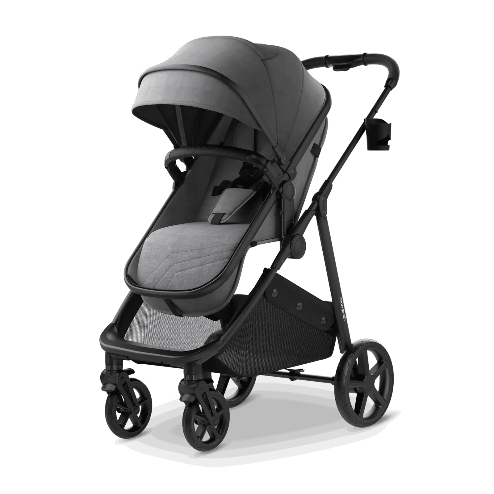 Mompush Wiz Stroller, 2025, Grey