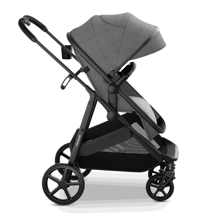 Mompush Wiz Stroller, 2025, Grey