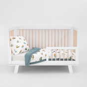 Shop Little Unicorn Cotton Muslin Toddler Bedding 3 Piece Set, Work Trucks at GoodBuy Gear