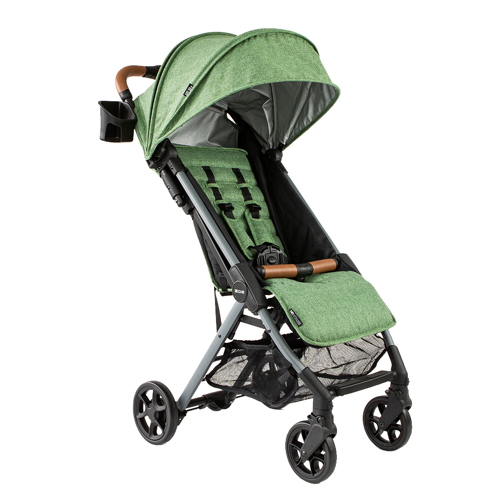 Zoe Trip Stroller, 2019, Heather Green