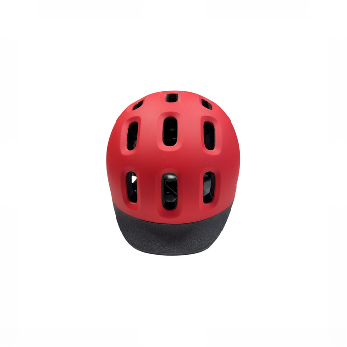Shop Woom Ready Kids Helmet, Medium, Without Light, Woom Red at GoodBuy Gear
