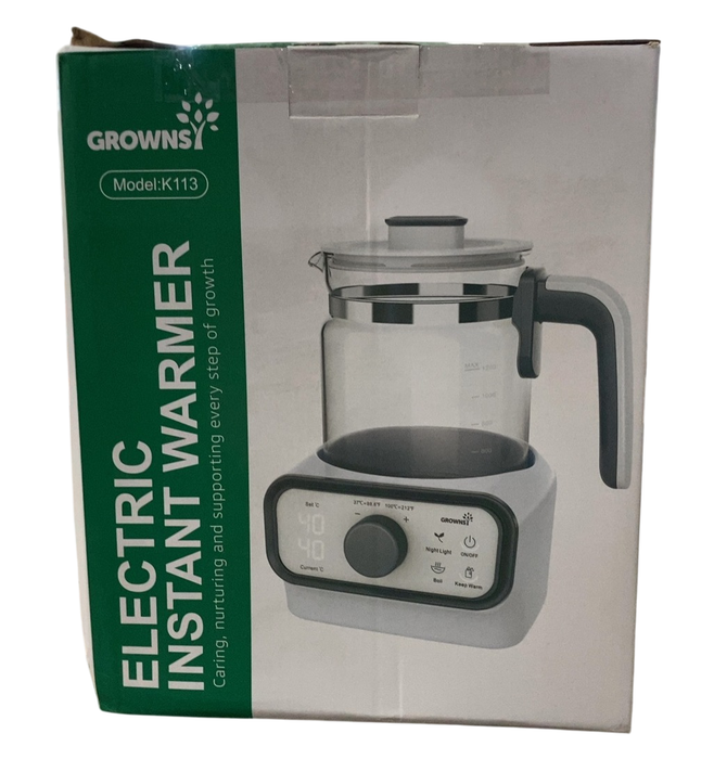 Shop Grownsy Instant Baby Bottle Warmer with Night Light at GoodBuy Gear