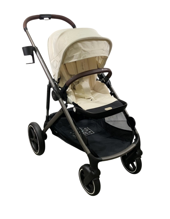 Shop Cybex Gazelle S Modular Stroller, 2024, Seashell Beige, Taupe Frame at GoodBuy Gear