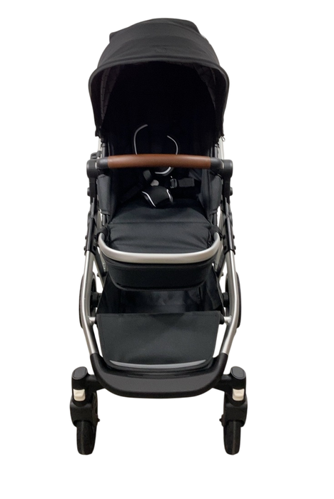 Shop Mockingbird Single to Double 2.0 Stroller, 2024, Black, Silver With Penny Leather, Windowpane at GoodBuy Gear