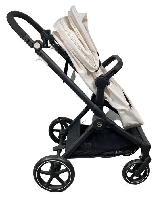 Cybex Eos and Aton G Travel System, 2025, Black, Seashell Beige