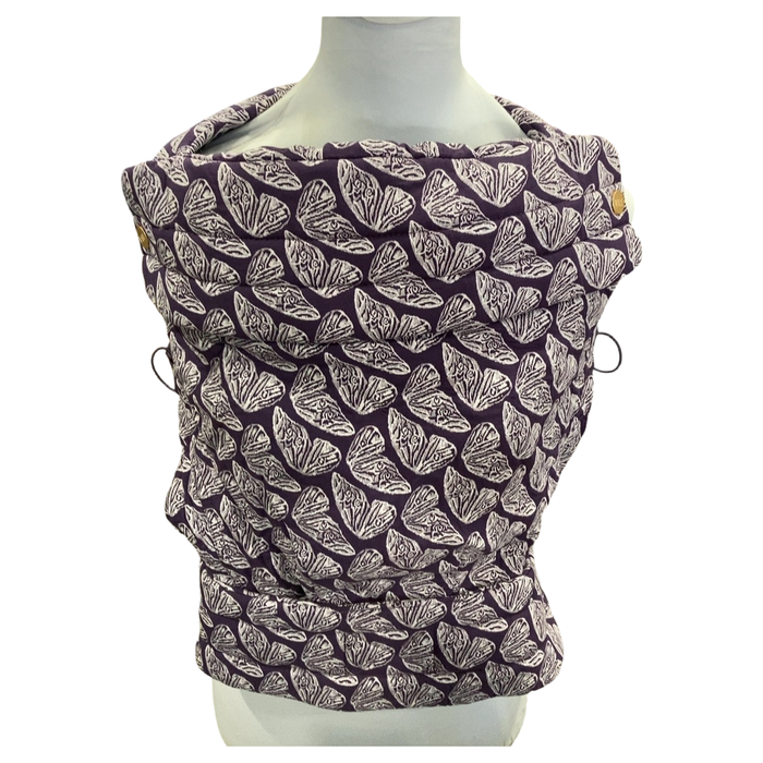 Shop Mabē The Monarch Carrier, Violet Wings/Purple Butterflies at GoodBuy Gear