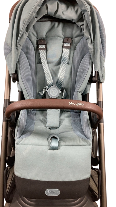 Shop Cybex Balios S Lux Stroller, 2023, Sky Blue, Taupe at GoodBuy Gear