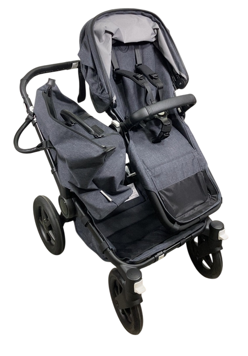 Shop Bugaboo Donkey 5 Mono Stroller, 2022, Black, Washed Black, Washed Black at GoodBuy Gear