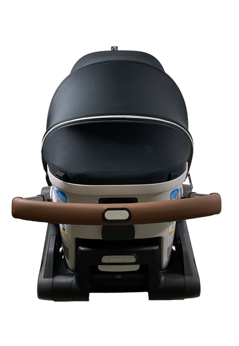 Shop Evenflo Gold Shyft Dual Ride Infant Car Seat Stroller Combo, 2024, Opal Pink, with Carryall Storage and Extended Canopy at GoodBuy Gear