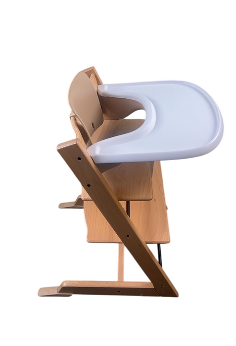 Shop Stokke Tripp Trapp High Chair with Baby Set and Tray, Natural, Natural at GoodBuy Gear
